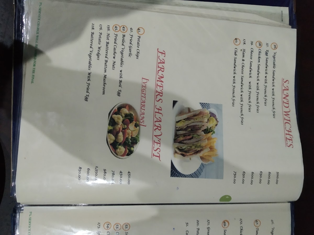 Menu Tramonto Lagoon Resort-3